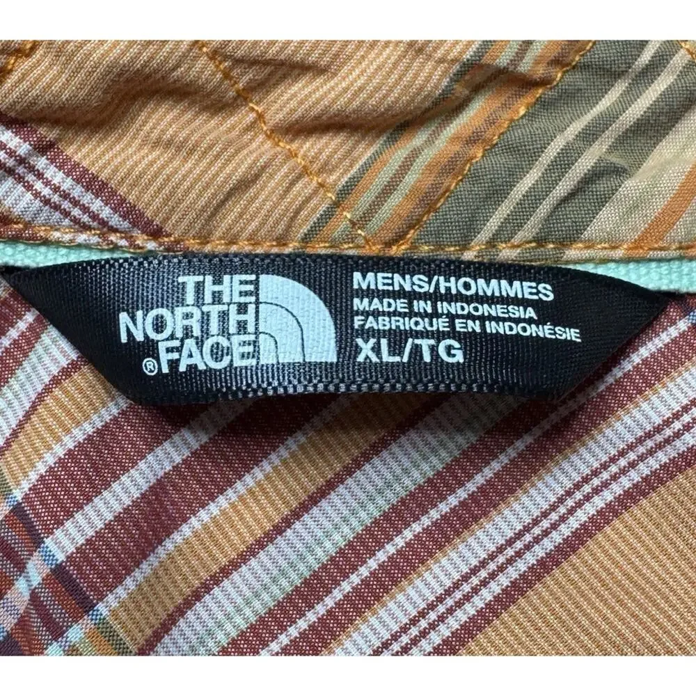 The North Face Shirt Men's XL Pacific Coast Button Down Quick Dry Short Sleeve